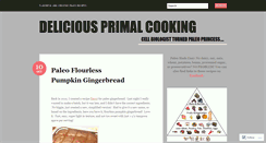 Desktop Screenshot of deliciousprimalcooking.com